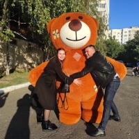 Мишка Тедди - романтический сюрприз на день влюбленных)